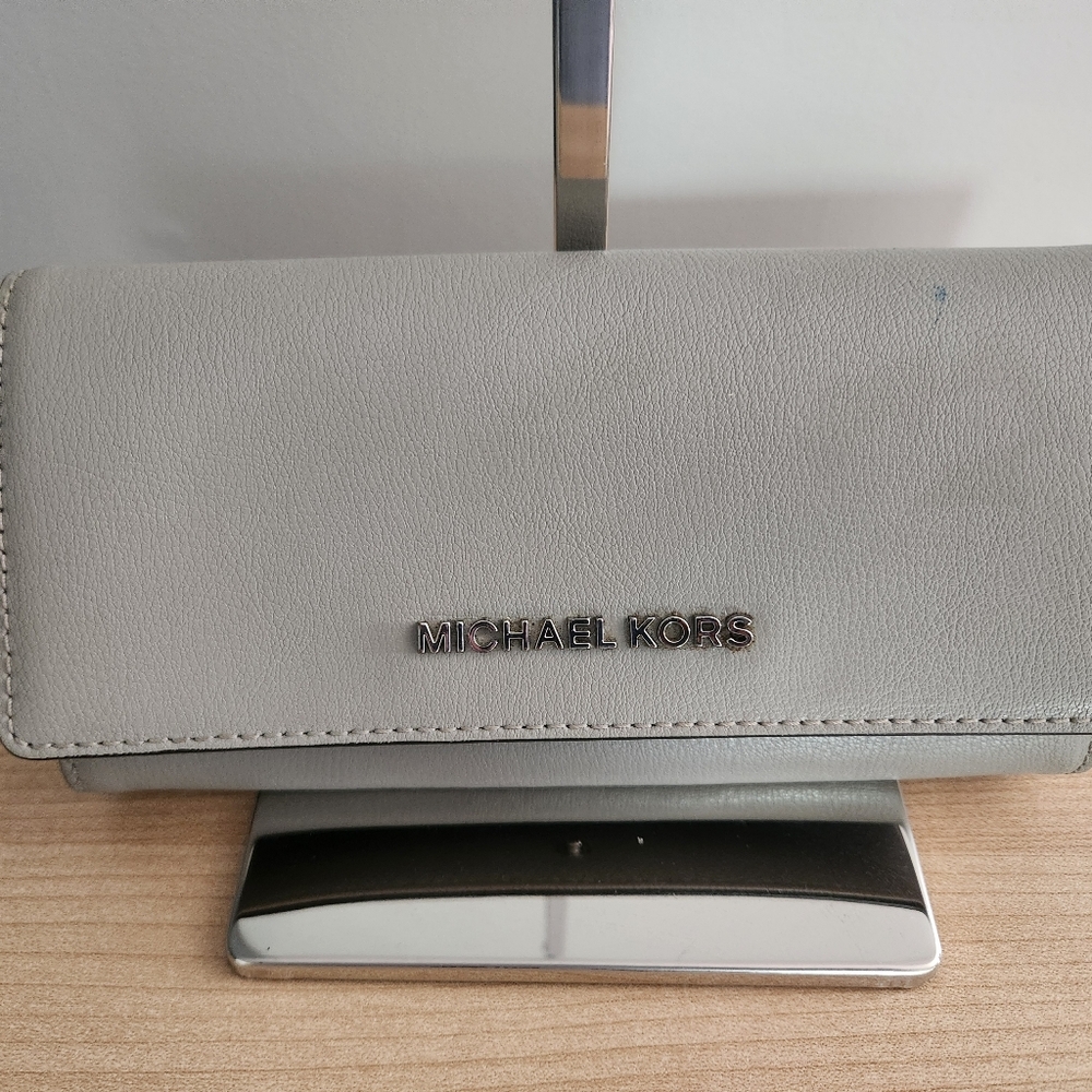 Grey Michael Kors Wallet